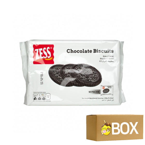 제스 초코 비스킷 148g X 24개 1박스 / 재스 초콜릿 초콜렛 말레이시아