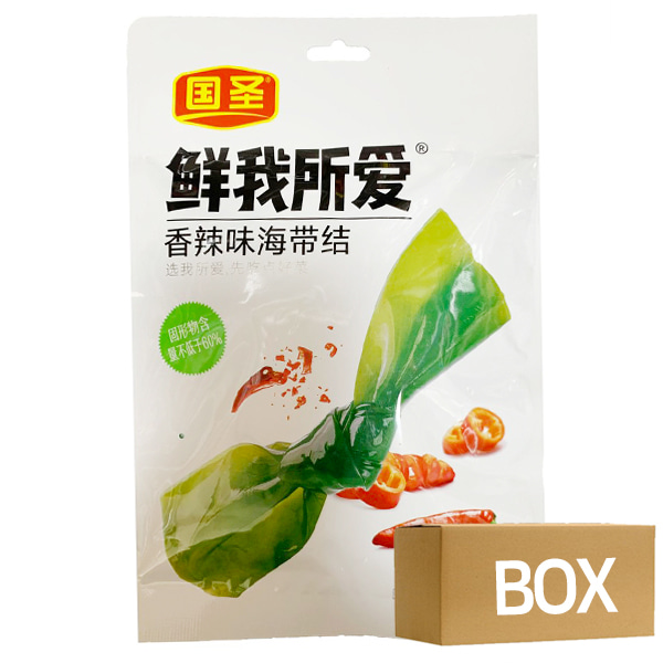 다시마절임 매운맛 106g X 30개 1박스 / 중국간식 다시마매듭 매운맛