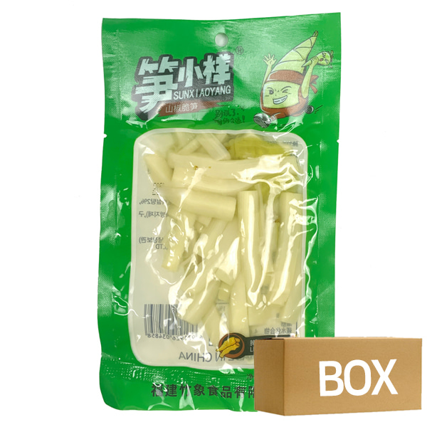 산초죽순 (죽순절임) 80g X 60봉 1박스 / 중국간식