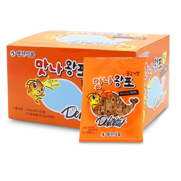 맛나 왕포 불고기맛 (5gX30봉) 150g
