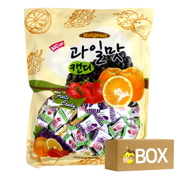 맛고을 new 과일맛캔디 800gx8봉 1박스