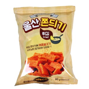 울산 쫀듸기 튀김 매콤 불고기맛 80g
