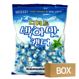 일광제과 디저트박하맛 캔디 800gx8봉 1박스