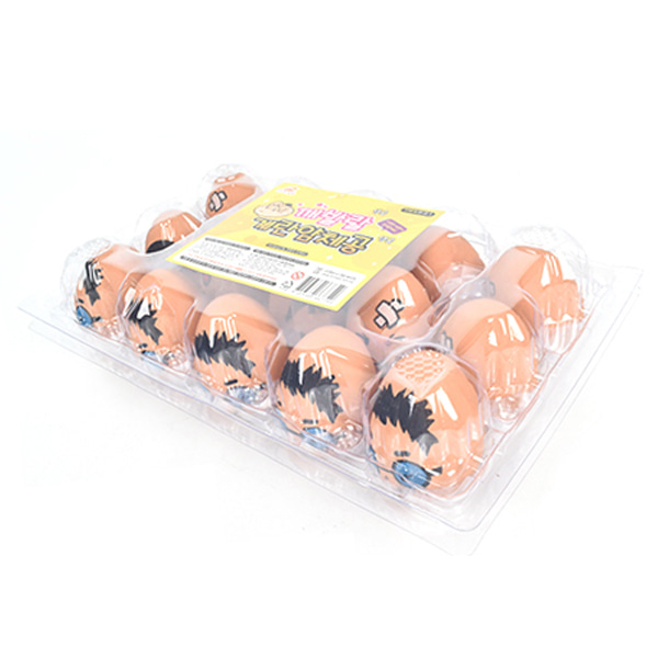 장난감 깨발랄 계란 얌채공 X 15개 1곽 /탱탱볼 계란말랑이