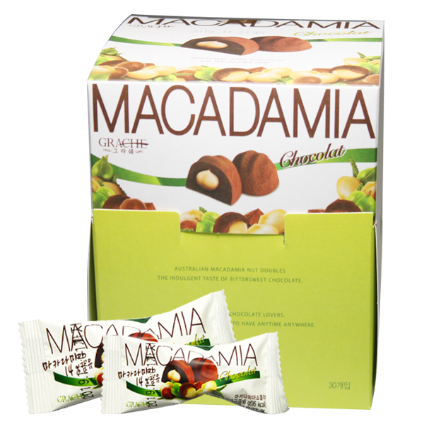 마카다미아 쇼콜라 초콜릿 (16gx30봉) 1곽
