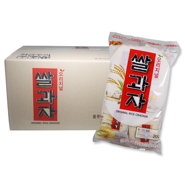 아리랑후드 오리지널 쌀과자 200gx16봉 1박스
