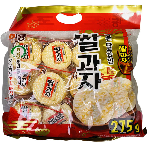 미룡 구운 달콤한 쌀과자 275g X 10봉 1박스 / 쌀과자