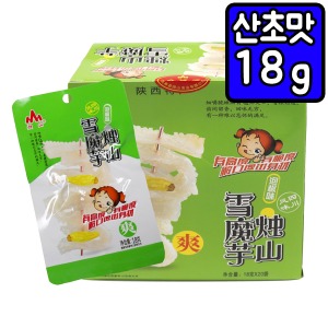 포지아오웨이 설곤약 18g (산초맛) X 20봉 1곽 / 중국간식