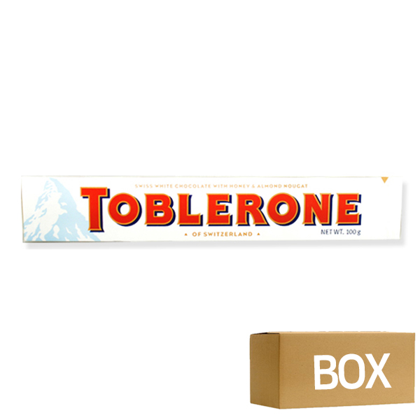 토블론 스위스 화이트 초콜릿 100g x 20개입 1곽