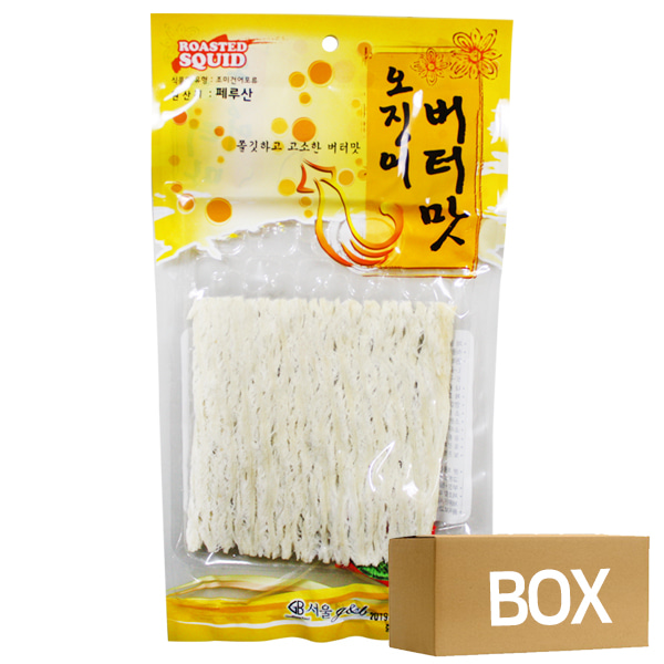 서울 버터맛 오징어 32gx100봉 1박스