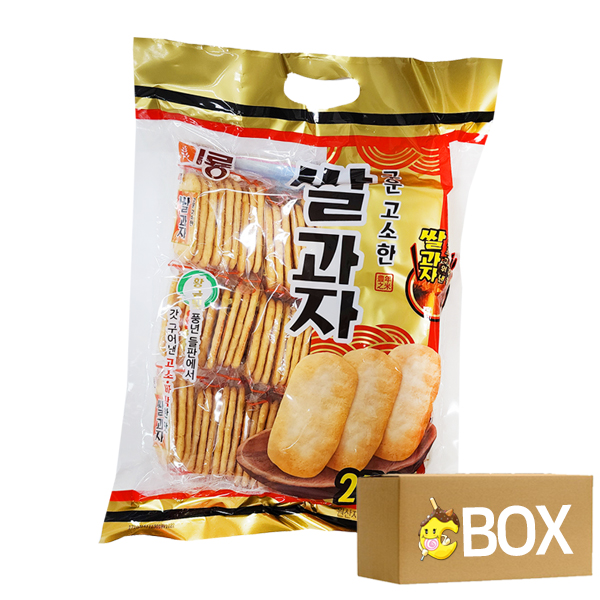 미룡 구운 고소한 쌀과자 240g X 10팩 1박스