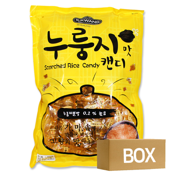 일광제과 누룽지맛사탕 800gx8봉 1박스
