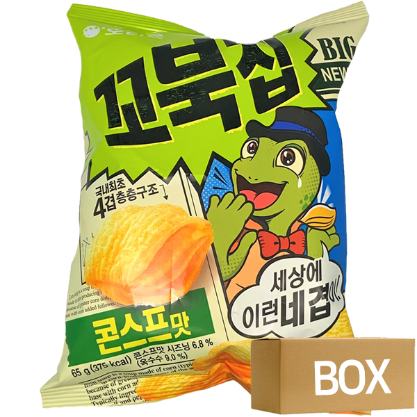 오리온 꼬북칩 콘스프맛 65gX20개입 1박스